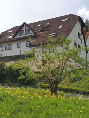 ***Klasse 3-Zi.-Wohnung in schöner, naturnaher Lage mit Balkon und TG-Einstellplatz