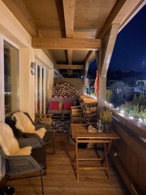 Ohne Makler - gemütliche Wohnung mit Terrassen &amp; Kamin