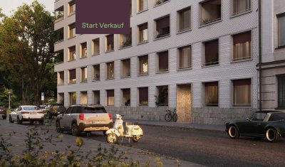 Kompakt geschnittenes Neubau-Apartment mit Süd-Loggia