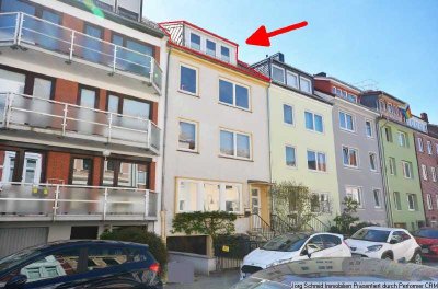 Peterswerder - Blick über die Dächer Bremens