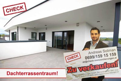 Ziegelmassivbau! Anleger-Penthousewohnung mit 105 m² Terrasse in Feldkirchen! Top 9