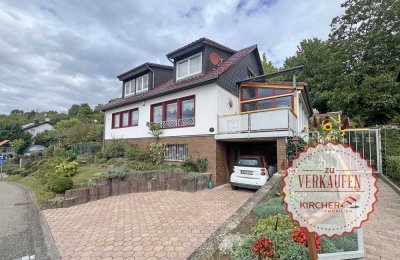 Gepflegtes Einfamilienhaus mit Einliegerwohnung in Rotenberg (Schlossblick, Sauna, Wallbox, u.v.m.)