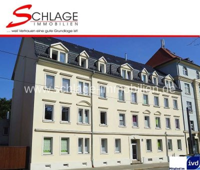 +++DRESDEN-MICKTEN+++ Gut geschnittene Familienwohnung mit Balkon in zentraler Lage!