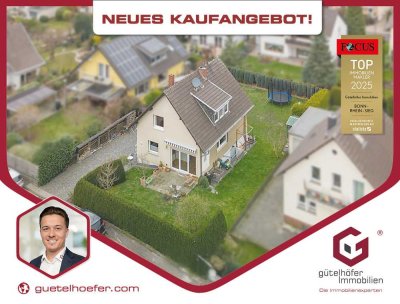 Zentrale Top-Lage! Geschmackvoll saniertes Einfamilienhaus mit Traumgarten in Rheinbacher-Stadt