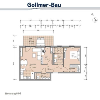 Charmante Erdgeschoss-Wohnung mit offenem Wohn- und Kochbereich, Terrasse und Garten