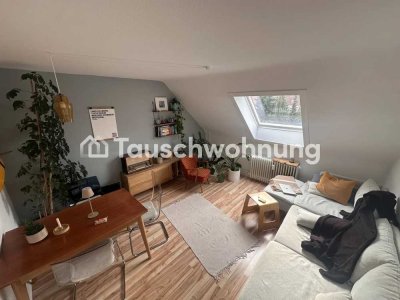 Tauschwohnung: Helle und ruhige Dachgeschoss-Wohnung in Linden-Limmer