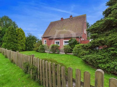Freistehendes Einfamilienhaus mit schönem Grundstück in Großheide