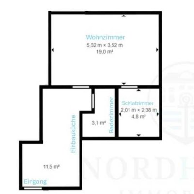 Zentral wohnen im historischen Altbau – Charmante 1,5-Zimmer (10)