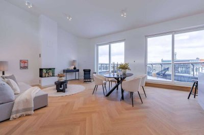 Über den Dächern Hamburgs - einzigartiges Penthouse mit großer Dachterrasse ++Courtagefrei++