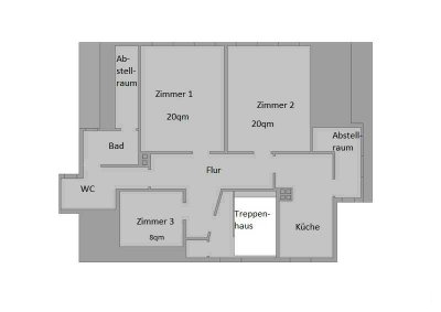 Helle 3-Zimmer-Wohnung im Herzen der Dinkelsbühler Altstadt