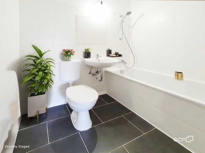 Für Sie frisch renoviert*** 1-Zimmer-Wohnung mit einem schicken Wannenbad!