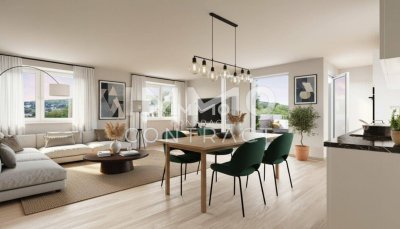 Erstbezug in nachhaltigem Neubau! 3 Zimmer Wohnglück mit top Infrastruktur