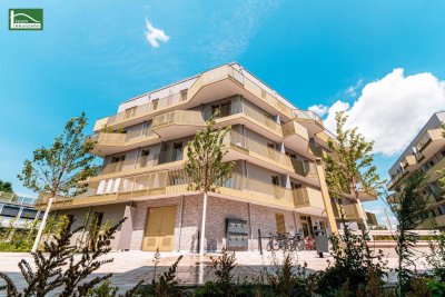 Perfekte Raumaufteilung mit Balkon – kostengünstige Heizung/“Temperierung“ über Erdwärme, PV-Anlage, weitläufige Grünflächen