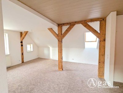 Charmante 2-Zimmer-Dachgeschoss-Wohnung in Zehdenick