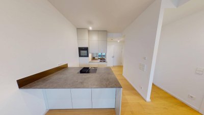 3m Raumhöhe im Neubau mit Luxusküche | U2 | XL-Balkon