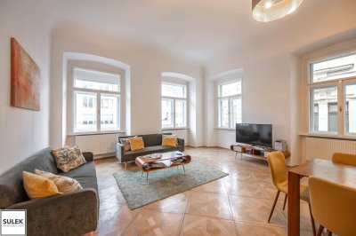 traumhafte Altbauwohnung am Graben - auf Wunsch mit oder ohne Möblierung