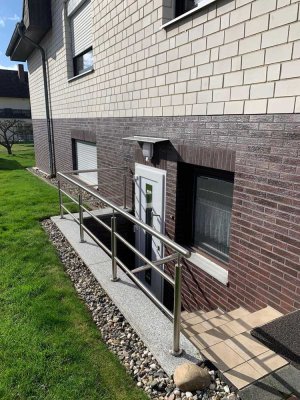 Attraktive und vollständig renovierte 1-Zimmer Wohnung mit Küche und Bad in Bad Emstal Sand