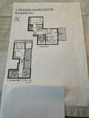 3Zimmer Maisonettewohnung