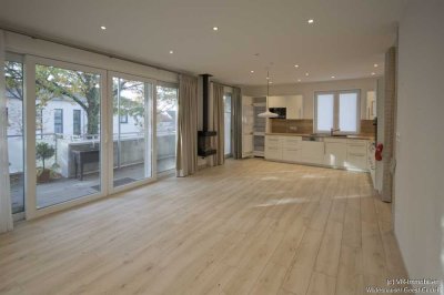 Elegante Dachgeschosswohnung mit umlaufender Dachterrasse in zentraler Lage von Wildeshausen