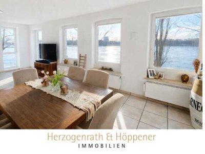 Exklusives Wohnen mit unverbaubarem Rheinblick – Licht, Weite und Lebensqualität