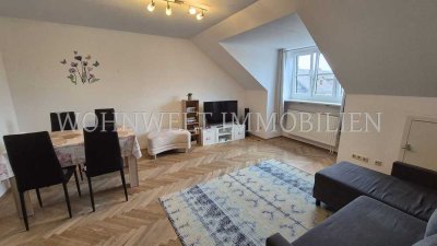 Zentrale & ruhige Lage! Gepflegte 3-Zimmer-Dachgeschoss-Wohnung
