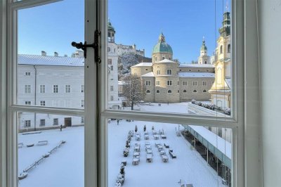 Repräsentativ Wohnenim Herzen der Salzburger Altstadt!Exklusive Altbauwohnung mit Festungsblick
