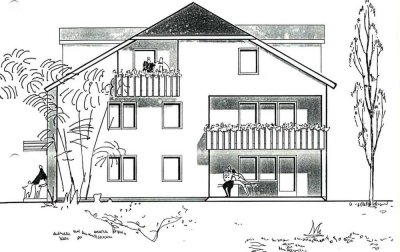 3-Zimmer-Wohnung in Erlangen (ruhig bei nur 5 Einheiten)