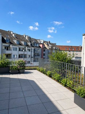 Beuth Lofts & Houses: Sonnige Maisonette-Wohnung mit großer Dachterrasse für Paare oder Singles