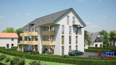 Barrierefreie 2-Zimmer-Erdgeschosswohnung mit Garten in Toplage von Hechingen