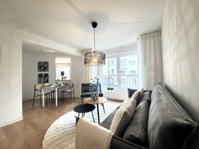 2-Zi.-Wohnung direkt am KIT | ruhig zum Innenhof | renoviert | Tiefgaragenplatz-Duplex
