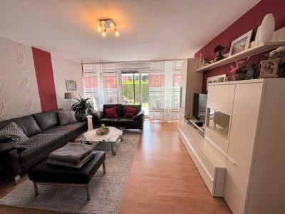 Schöne helle Erdgeschosswohnung mit Garten in zentraler Lage von Lohne zu verkaufen