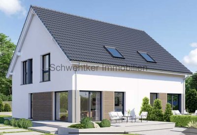 Perfekte Doppelhaushälfte 108qm  mit Grundst. in Bückeburg /  4 Zi / PV- Anlage / Einbauküche / Schl