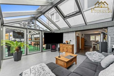 Stylische Doppelhaushälfte für 2 Personen mit Pool, Wintergarten & großer Sonnenterrasse - Würselen