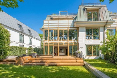 Lage, Licht & Luxus: Exklusive Garten-Maisonette in Pöseldorf!