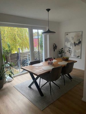 Vier Linden: 3,5-Zi-Erdgeschosswohnung mit Garten u. Stellplatz