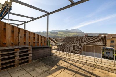 Reihenmittelhaus mit Garten und Dachterrasse in Nofels
