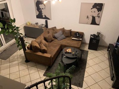 Gepflegte 2-Raum-Maisonette-Wohnung mit Dachterrasse in ruhiger Waldrandlage in Hagen Haspe