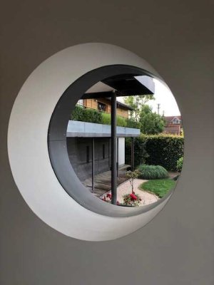 Terrassenwohnung mit Blick in den ZEN Garten in Riedering am Simssee