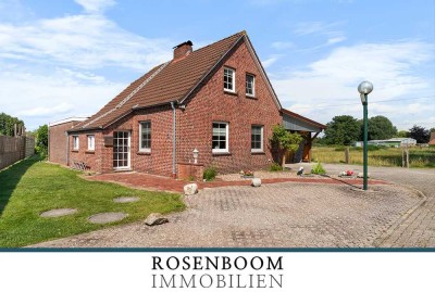 Solides Einfamilienhaus mit großem Grundstück - ruhig gelegen in Esens/ Moorweg