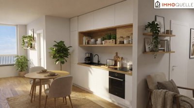 Lebenswert Wohnen - Wels! Barrierefrei erreichbare Neubauwohnung in Wels mit privatem Freiraum, Lift, Kellerabteil und Stellplatz