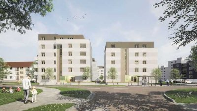 Erstbezug - 3 -Zimmerwohnung mit Balkon -WBS!