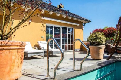 Exklusives -Haus im Haus-mit Pool und Panaoramablick!