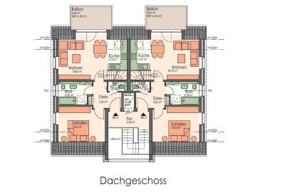 Neue Moderne Niedrig Energiewohnung in Dingden