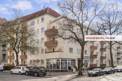 IMMOBERLIN.DE - Frisch renoviert! Charmante Wohnung mit Terrasse in beliebter Lage