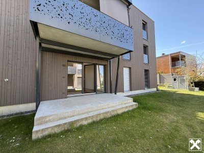 Erstbezug, 3 Zimmer Gartenwohnung!