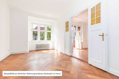 Kapitalanlage in Friedenau: herrliche Altbauwohnung mit West-Balkon und traumhaftem Stuck