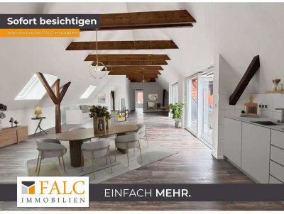 Wohnen im saniertem Loft - Besondere Dachgeschosswohnung in Dülmen!