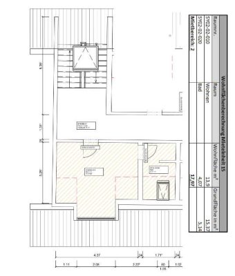 Kompakte 1-Zimmer Wohnung im Dachgeschoss