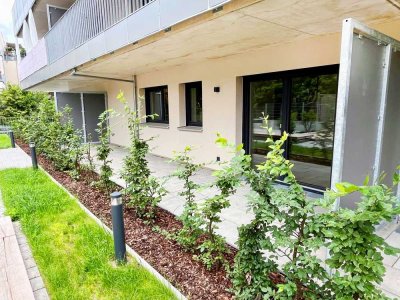 Gemütliche Terrassenwohnung mit Einbauküche - Natürlich Neubau!