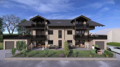 4-Zi.-Terrassenwohnung am Tännelbach - Die größte Wohnung im Haus: Raumwunder mit Dachterrasse